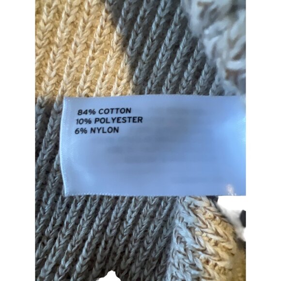 Duluth Trading Co XXL Beige Crewneck Sweater Heavy Knit Cotton Blend - Picture 6 of 7